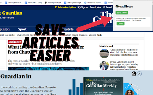 5HeadNews  from Chrome web store to be run with OffiDocs Chromium online 5HeadNews  from Chrome web store to be run with OffiDocs Chromium online