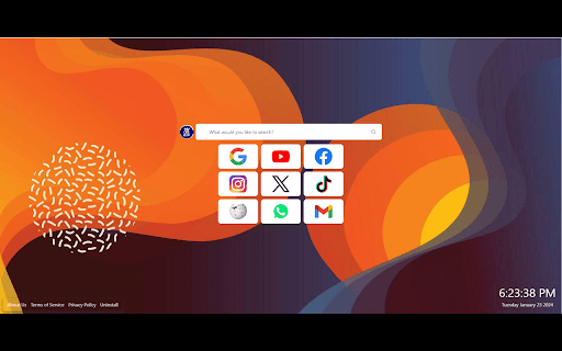 70s Retro Tab  from Chrome web store to be run with OffiDocs Chromium online