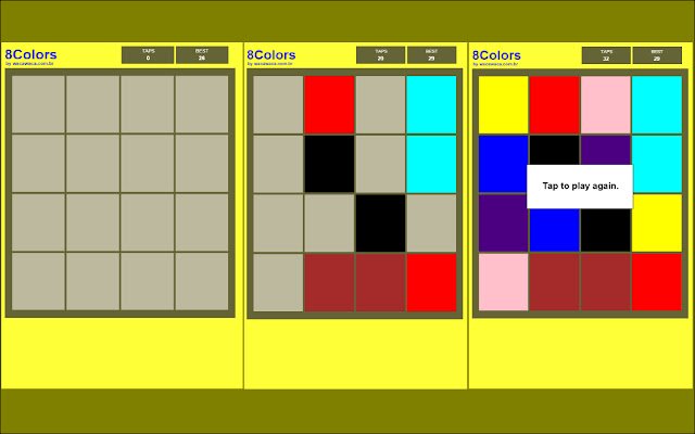 8Colors  from Chrome web store to be run with OffiDocs Chromium online