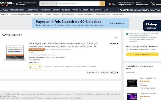 97shop  from Chrome web store to be run with OffiDocs Chromium online