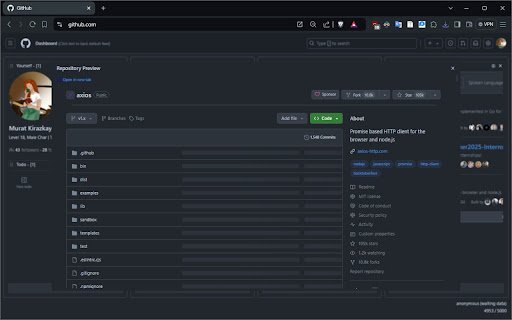 AAD Highly Customizable GitHub  from Chrome web store to be run with OffiDocs Chromium online