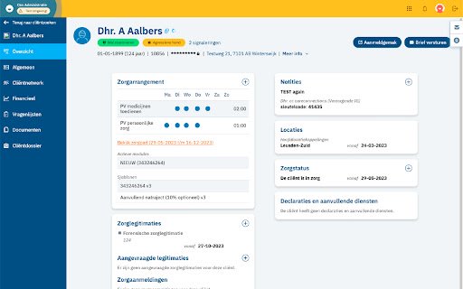 Aanmeldgemak Easyzorg  from Chrome web store to be run with OffiDocs Chromium online