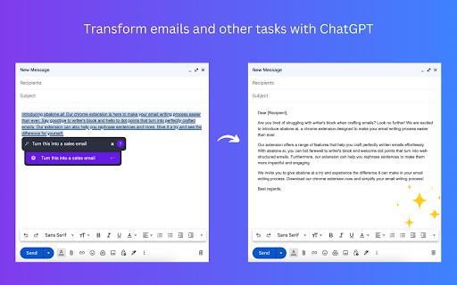Abalone.ai ChatGPT AI Gmail Assistant  from Chrome web store to be run with OffiDocs Chromium online