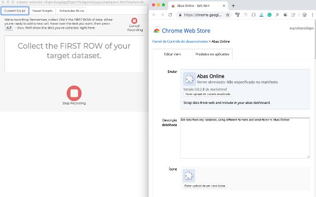 Abas Online daripada kedai web Chrome untuk dijalankan dengan OffiDocs Chromium dalam talian