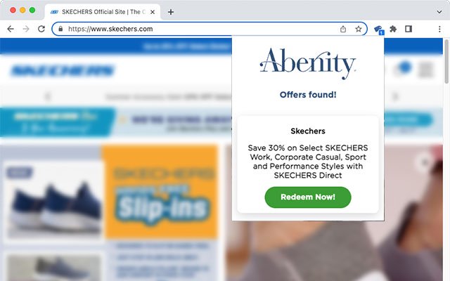 Abenity Perks dal Chrome Web Store da eseguire con OffiDocs Chromium online