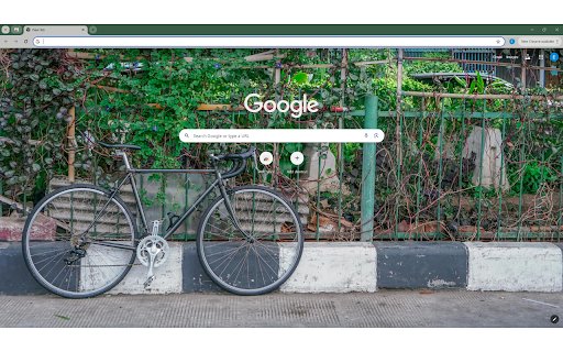 A Bicycle Parked by a Roadside  from Chrome web store to be run with OffiDocs Chromium online