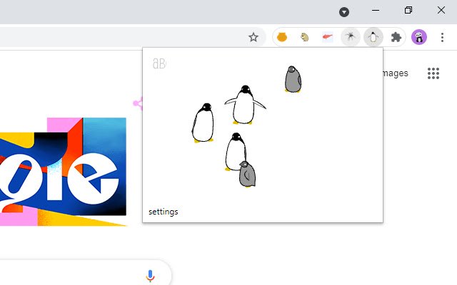aB Penguins ze sklepu internetowego Chrome do uruchomienia z OffiDocs Chromium online