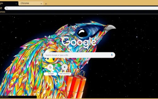 Abstract Bird  from Chrome web store to be run with OffiDocs Chromium online