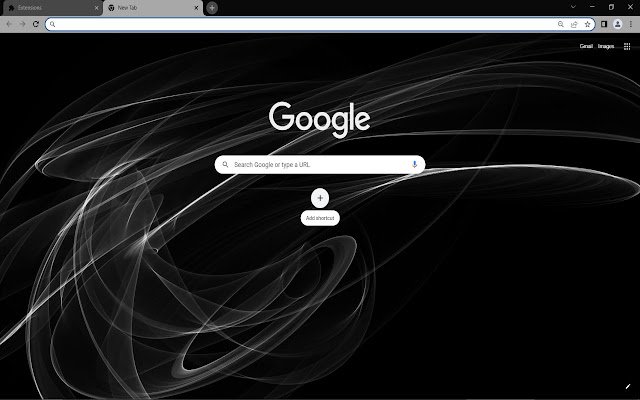 Abstract Black dal negozio web di Chrome da eseguire con OffiDocs Chromium online