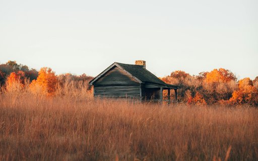 A Cabin in the Middle of a Field  from Chrome web store to be run with OffiDocs Chromium online