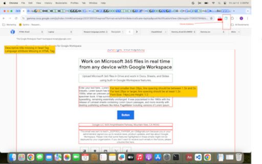 Accessibility Highlighter  from Chrome web store to be run with OffiDocs Chromium online