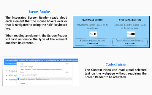 Accessio for Accessibility  from Chrome web store to be run with OffiDocs Chromium online