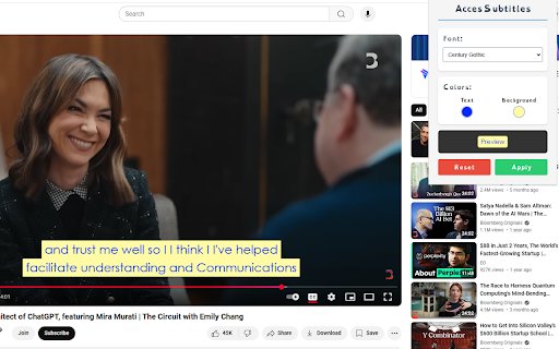 AccesSubtitles from Chrome web store to be run with OffiDocs Chromium online AccesSubtitles from Chrome web store to be run with OffiDocs Chromium online