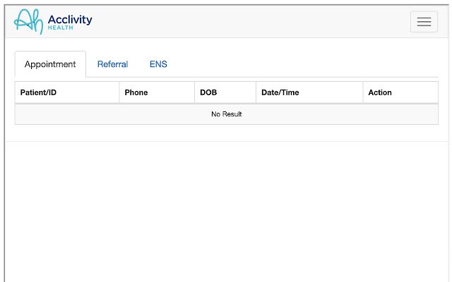 Acclivity Health  from Chrome web store to be run with OffiDocs Chromium online