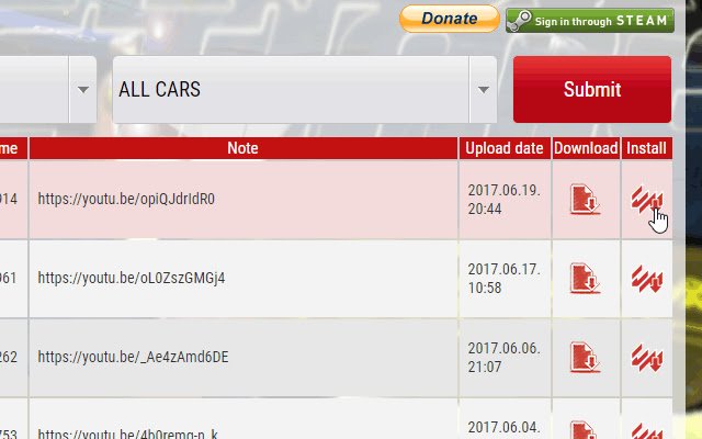 AC Content Manager Installation Buttons  from Chrome web store to be run with OffiDocs Chromium online