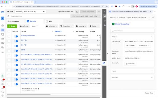 Accutics Standardize your marketing data  from Chrome web store to be run with OffiDocs Chromium online