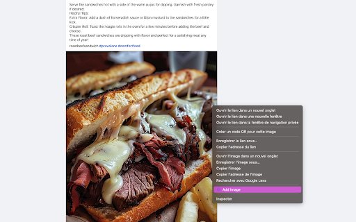 ACF extension  from Chrome web store to be run with OffiDocs Chromium online