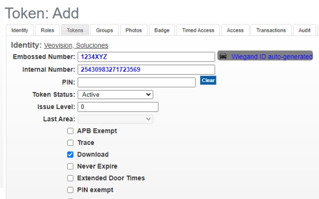 ACM VeoWiegand63bits  from Chrome web store to be run with OffiDocs Chromium online
