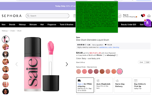 AcneSafe from Chrome web store to be run with OffiDocs Chromium online AcneSafe from Chrome web store to be run with OffiDocs Chromium online