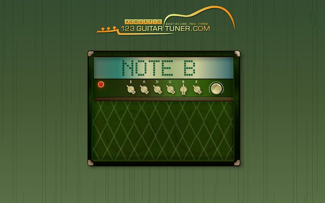 Acoustic Guitar Tuner  from Chrome web store to be run with OffiDocs Chromium online