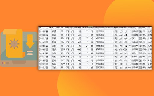 Acquire Listing Scraper  from Chrome web store to be run with OffiDocs Chromium online