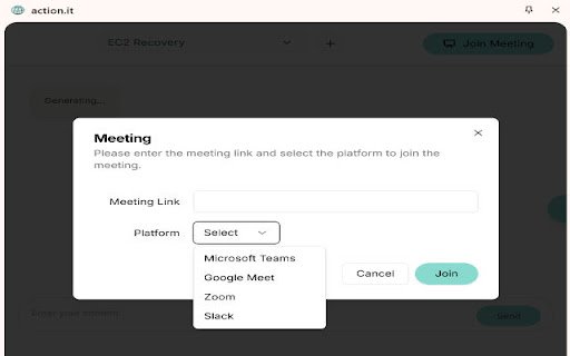 ActionIT.AI  from Chrome web store to be run with OffiDocs Chromium online