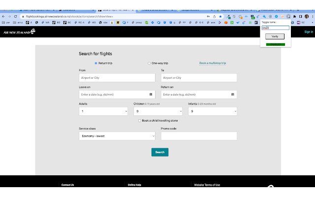 فعال Toggle Evaluator از فروشگاه وب Chrome برای اجرای آنلاین با OffiDocs Chromium