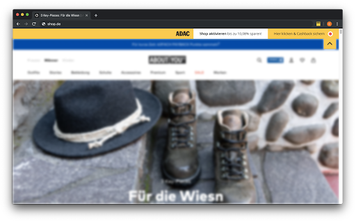 ADAC Cashback Radar  from Chrome web store to be run with OffiDocs Chromium online