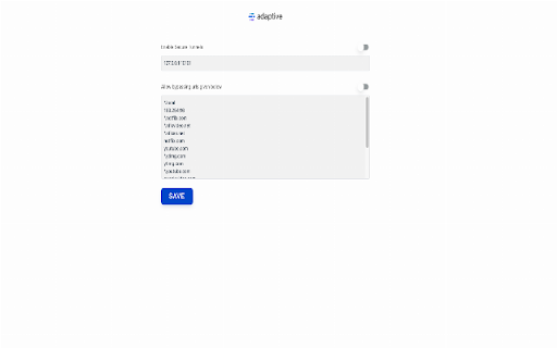 Adaptive Browser Plugin  from Chrome web store to be run with OffiDocs Chromium online