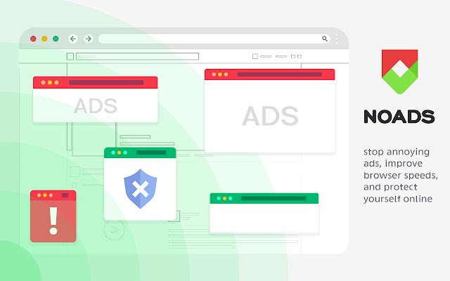 AdBlock all advertissing Розширення No Ads із веб-магазину Chrome, яке можна запускати за допомогою OffiDocs Chromium онлайн