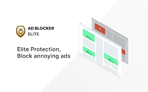 Ad Blocker Elite  from Chrome web store to be run with OffiDocs Chromium online