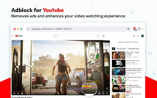 Adblock for Youtube™ Auto Skip ad  from Chrome web store to be run with OffiDocs Chromium online
