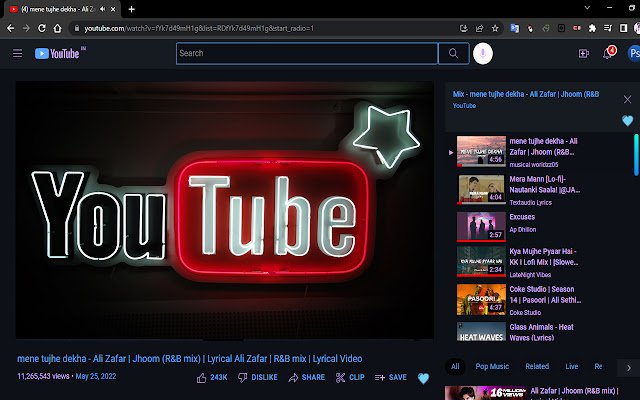 Adblock Glow Youtube™ de Chrome web store se ejecutará con OffiDocs Chromium en línea