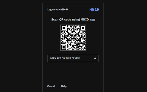 Add support for MITID in chrome dark mode  from Chrome web store to be run with OffiDocs Chromium online