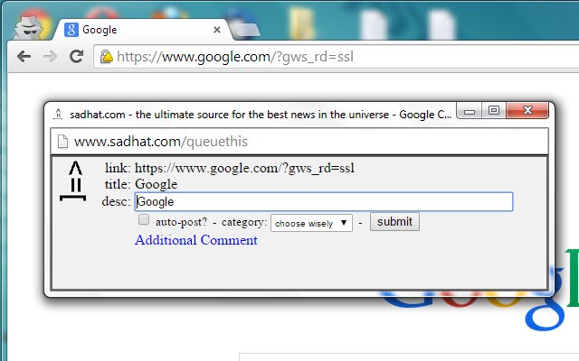 Agregue a Sadhat desde la tienda web de Chrome para ejecutarse con OffiDocs Chromium en línea