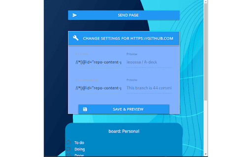 A Deck  from Chrome web store to be run with OffiDocs Chromium online