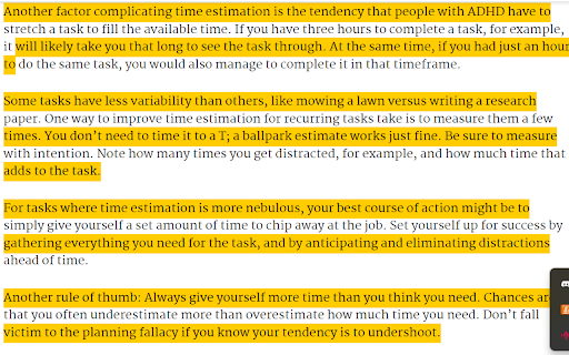 ADHD Friendly Text Enhancer from Chrome web store to be run with OffiDocs Chromium online ADHD Friendly Text Enhancer from Chrome web store to be run with OffiDocs Chromium online