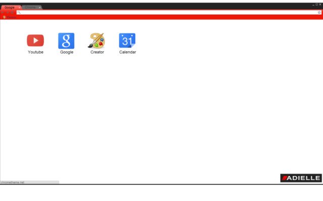 Adielle theme  from Chrome web store to be run with OffiDocs Chromium online