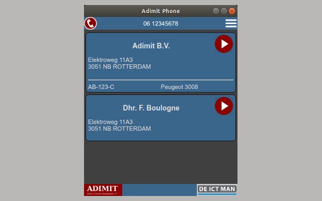 ADIMIT Phone  from Chrome web store to be run with OffiDocs Chromium online