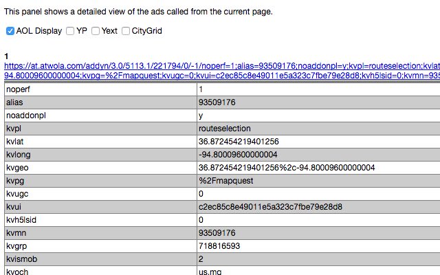 Ad Inspector  from Chrome web store to be run with OffiDocs Chromium online