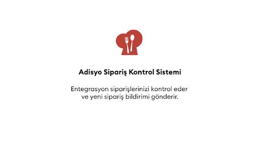 Adisyo Sipariş Kontrol Sistemi  from Chrome web store to be run with OffiDocs Chromium online