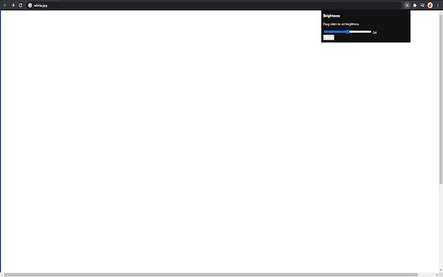 Adjust Brightness  from Chrome web store to be run with OffiDocs Chromium online