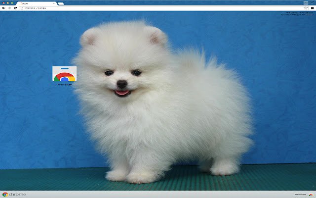 Adorable Puppy из интернет-магазина Chrome будет работать с OffiDocs Chromium онлайн