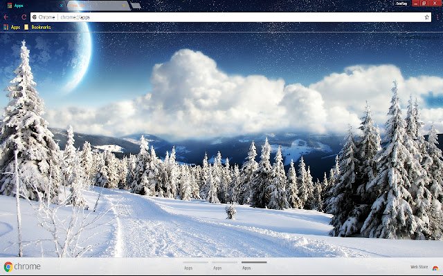 Een dromerige wereld uit de Chrome-webwinkel die online met OffiDocs Chromium kan worden uitgevoerd