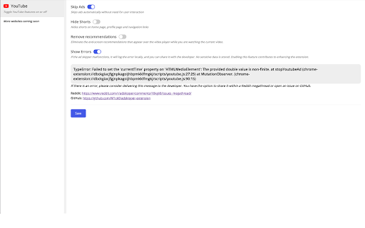 Ad Skipper  from Chrome web store to be run with OffiDocs Chromium online