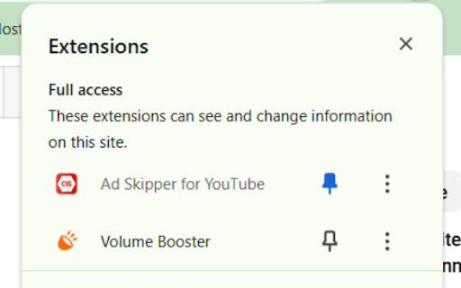Ad Skipper for YouTube  from Chrome web store to be run with OffiDocs Chromium online