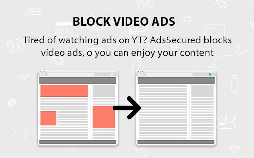 AdsSecured  from Chrome web store to be run with OffiDocs Chromium online