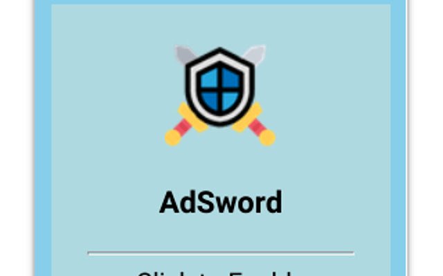AdSword  from Chrome web store to be run with OffiDocs Chromium online
