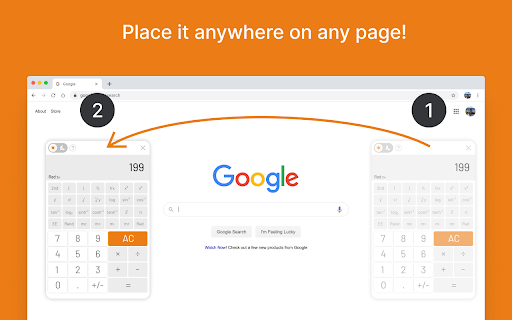 Advanced Calculator  from Chrome web store to be run with OffiDocs Chromium online