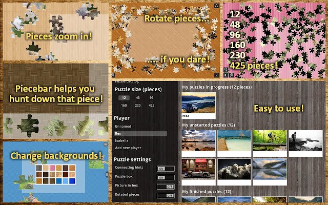 Adventure Jigsaw Puzzles จาก Chrome เว็บสโตร์ที่จะรันด้วย OffiDocs Chromium ออนไลน์